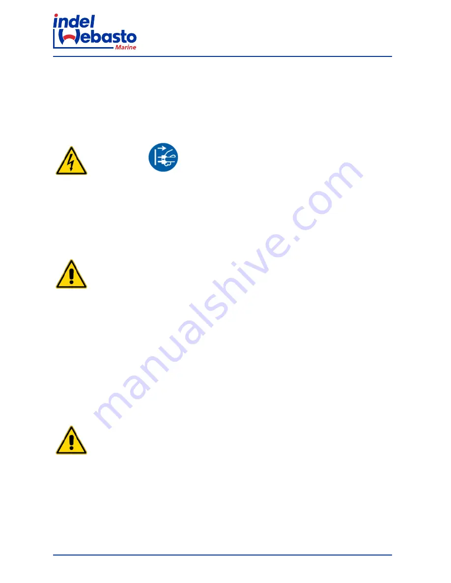 Indel Webasto isotherm 101N0212 Instruction Manual Download Page 188