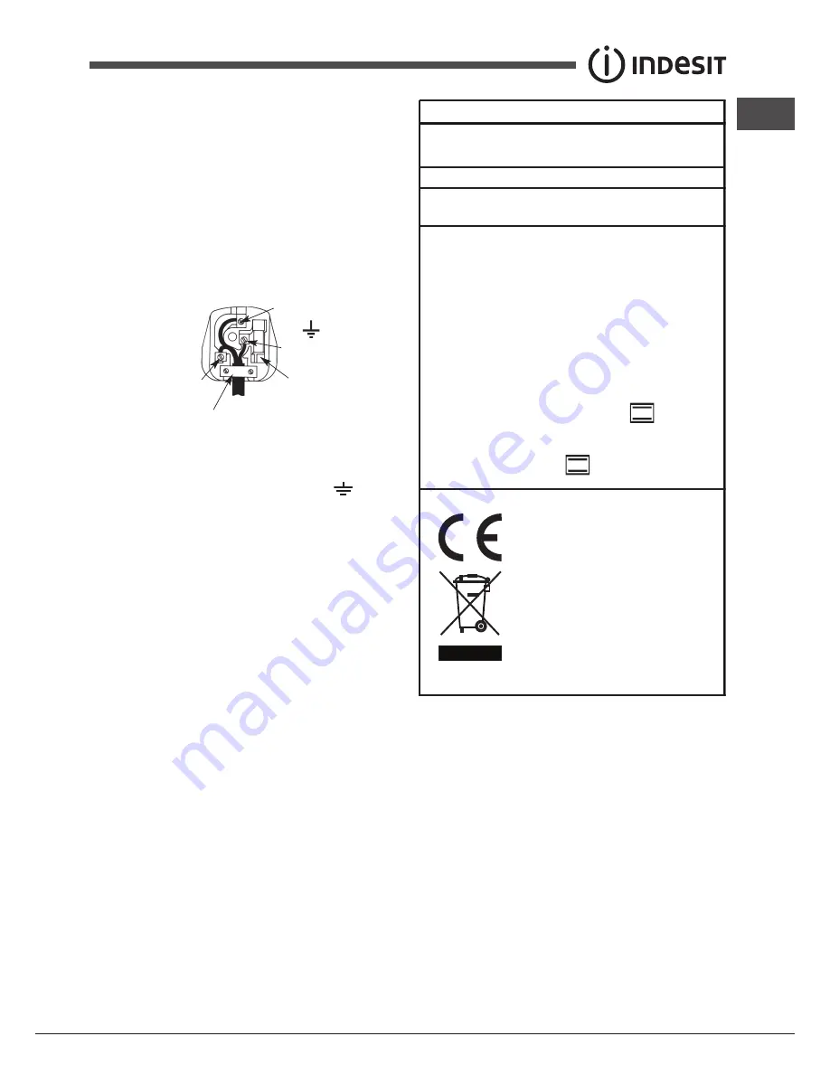 Indesit BIG 73 J KC.A IX GB Скачать руководство пользователя страница 5