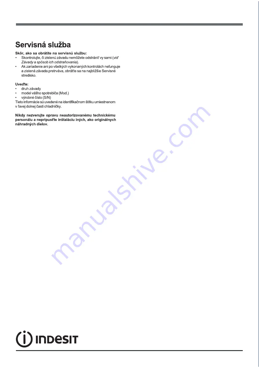 Indesit CTAA 55 NF UK Manual Download Page 167