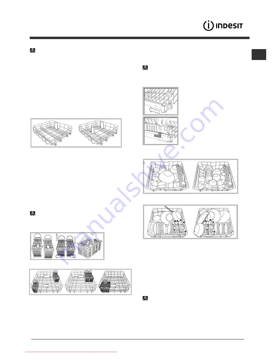 Indesit DFG 015 Operating Instructions Manual Download Page 17