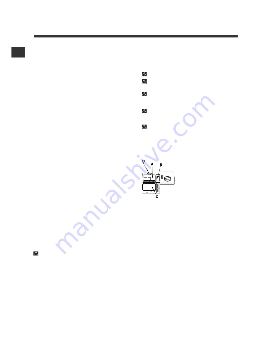 Indesit DFG 262 Operating Instructions Manual Download Page 30