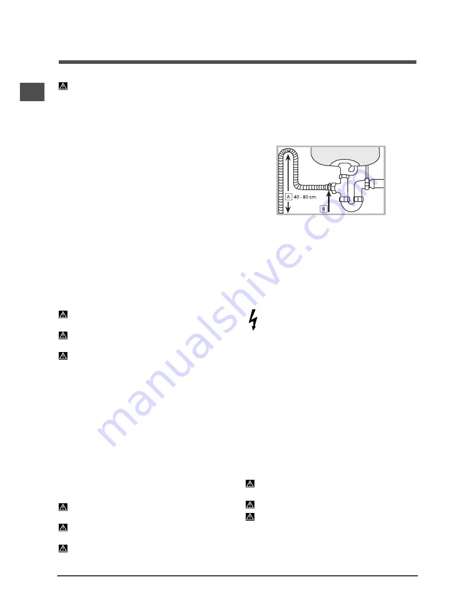 Indesit DFG 26B1 Скачать руководство пользователя страница 4