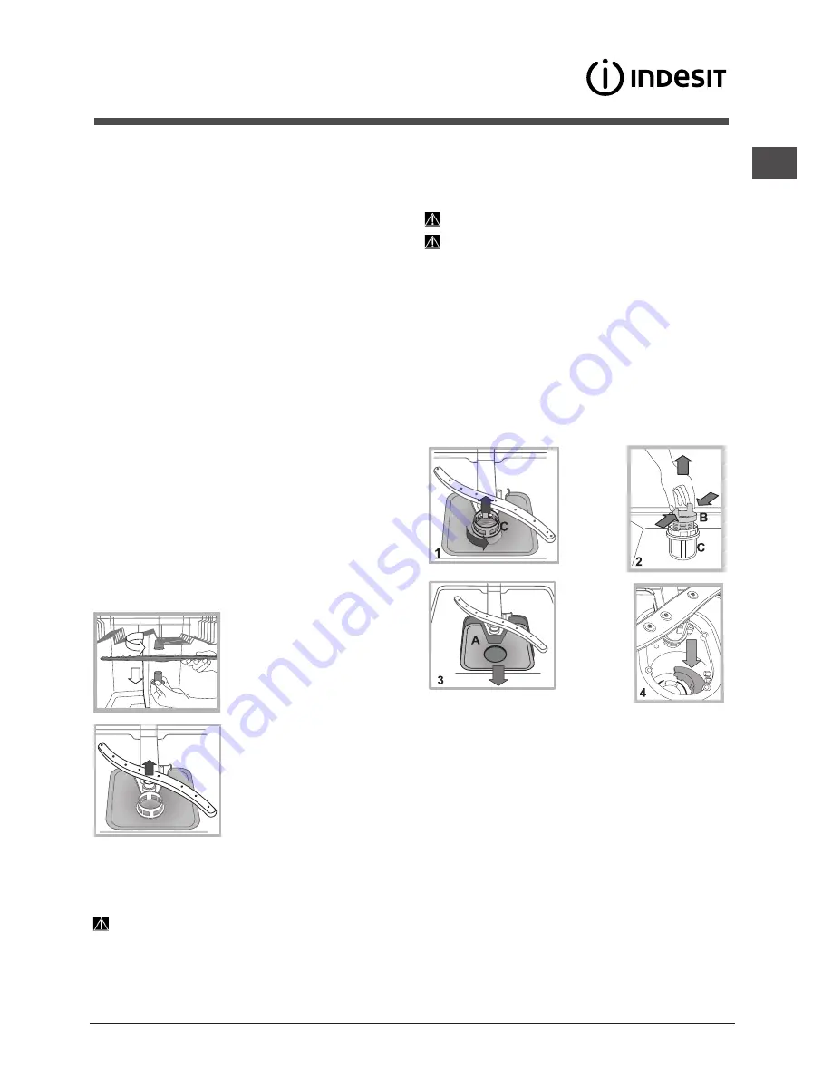 Indesit DFG 26B1 Manual Download Page 41