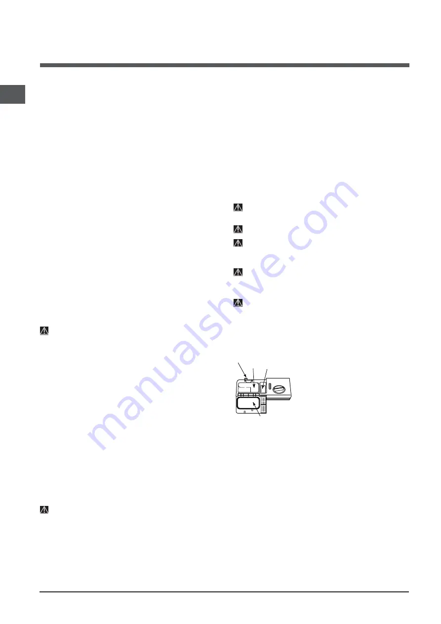 Indesit DFP 2727 Operating Instructions Manual Download Page 46