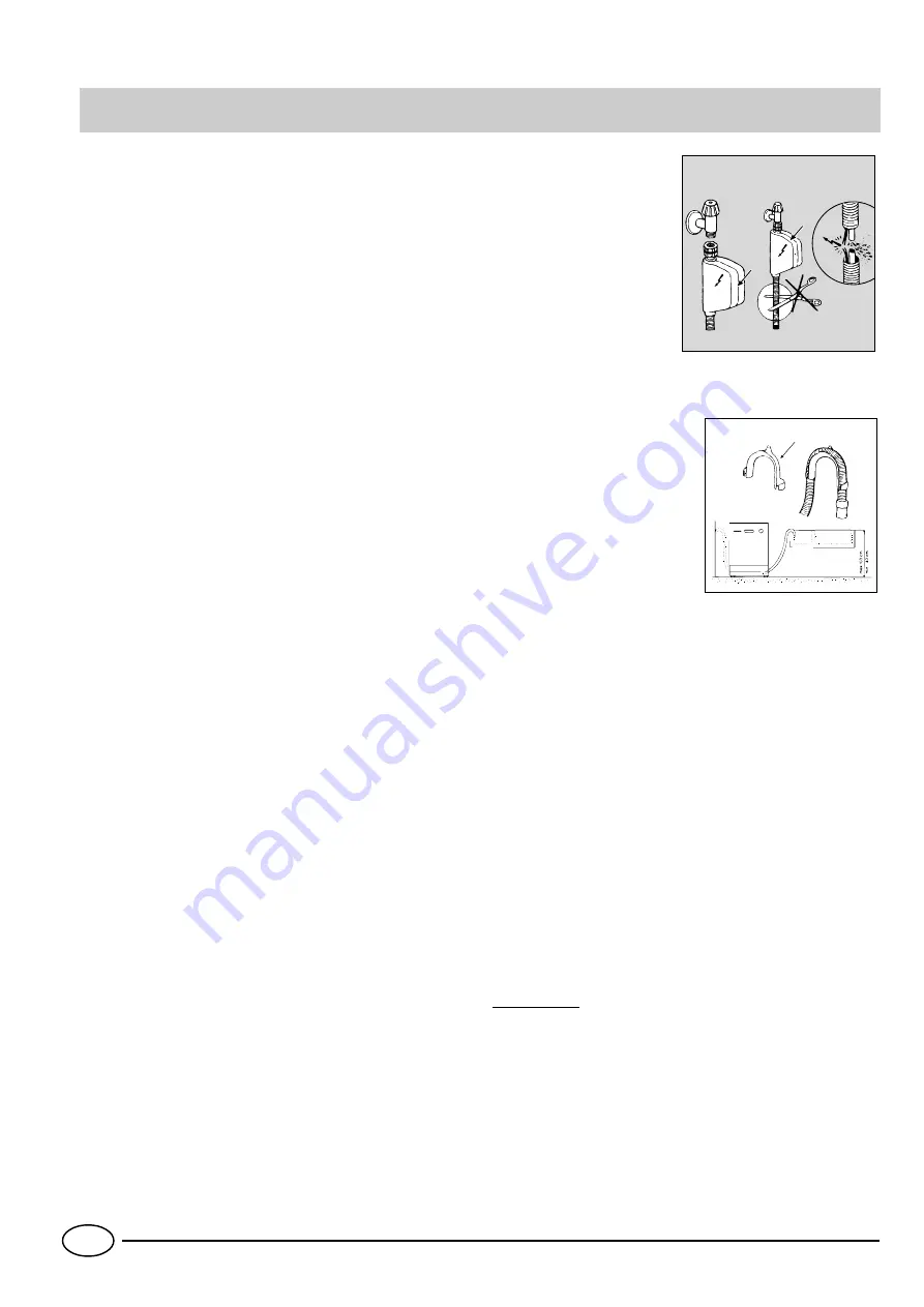 Indesit DI 63 A Installation And Use Manual Download Page 12