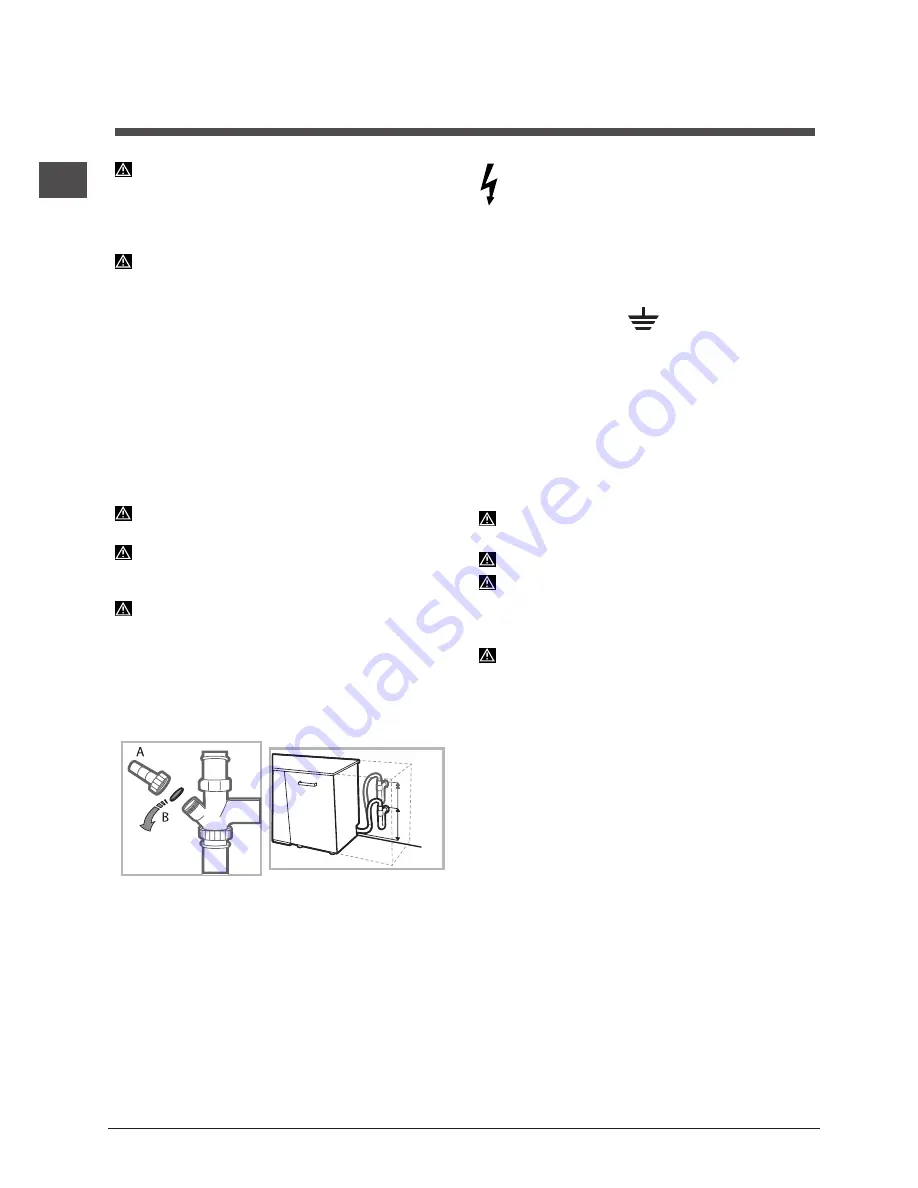 Indesit DIFP 28T9 Скачать руководство пользователя страница 4