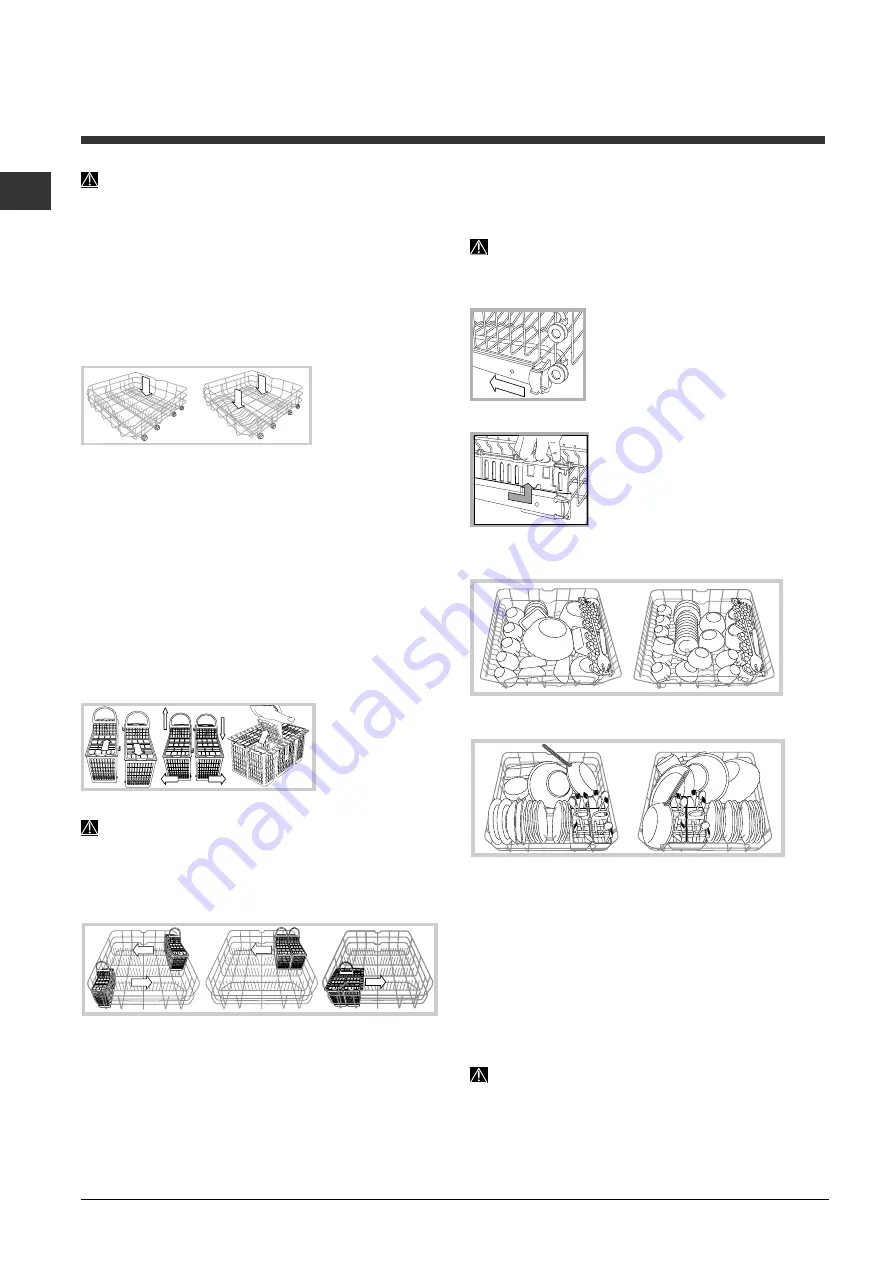 Indesit DIFP 48 Operating Instructions Manual Download Page 38