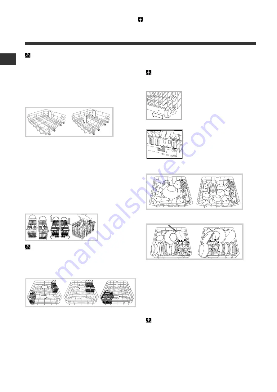 Indesit DIFP 48 Operating Instructions Manual Download Page 60