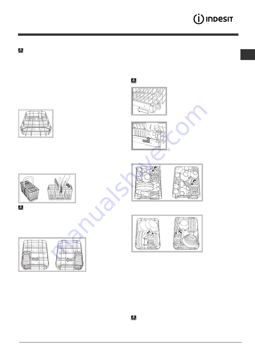 Indesit DIS 1147 Operating Instructions Manual Download Page 17