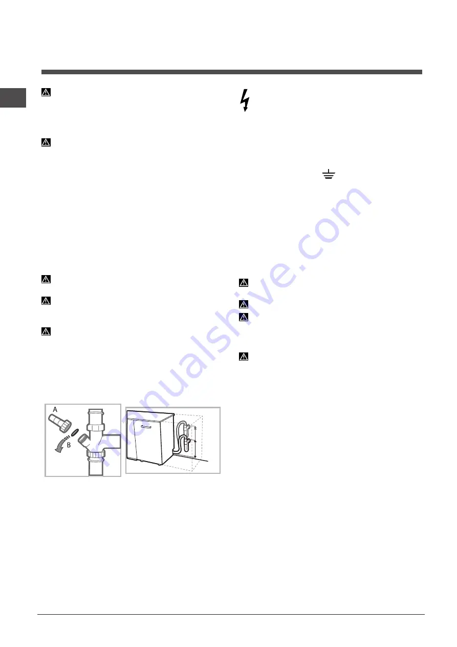 Indesit DISR 14B1 Скачать руководство пользователя страница 4