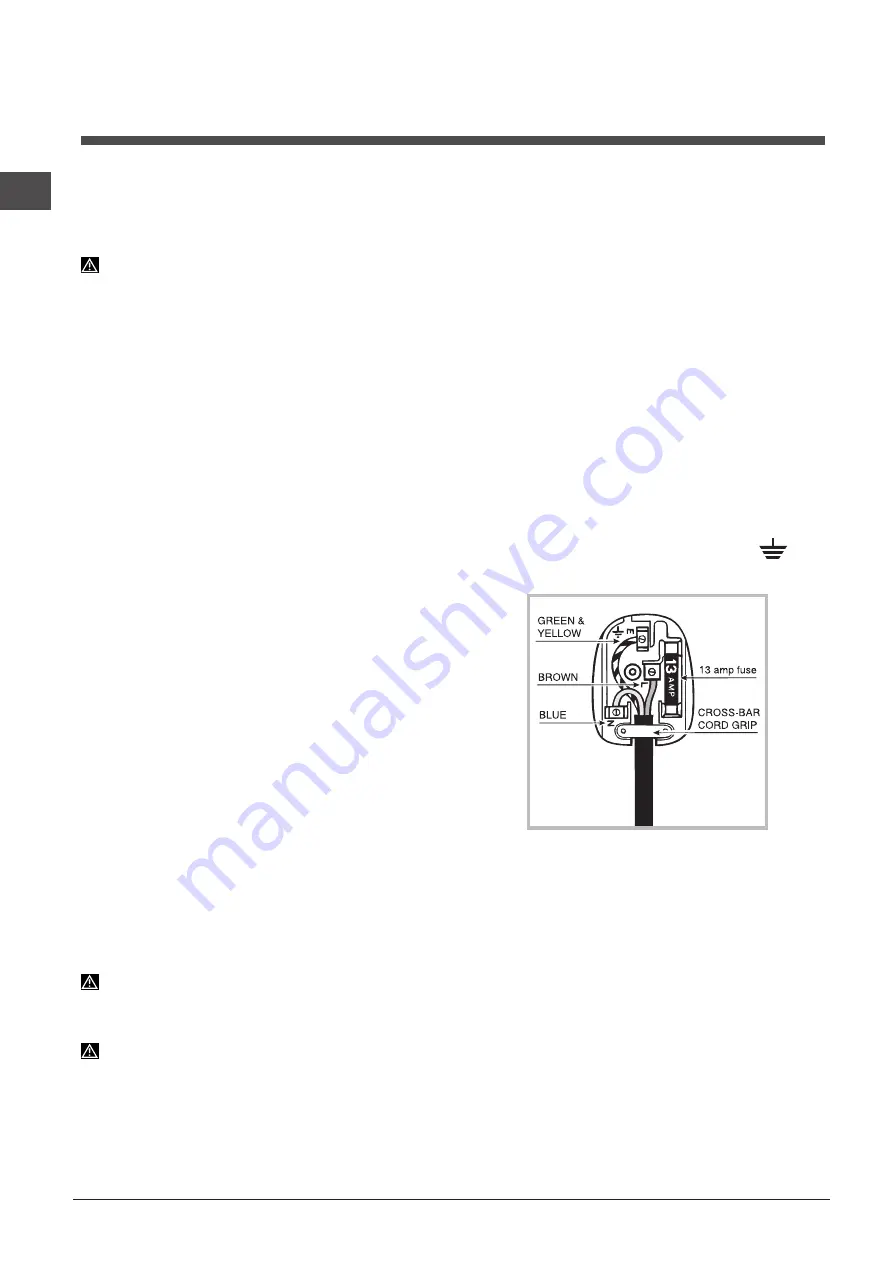 Indesit DISR 14B1 Скачать руководство пользователя страница 6