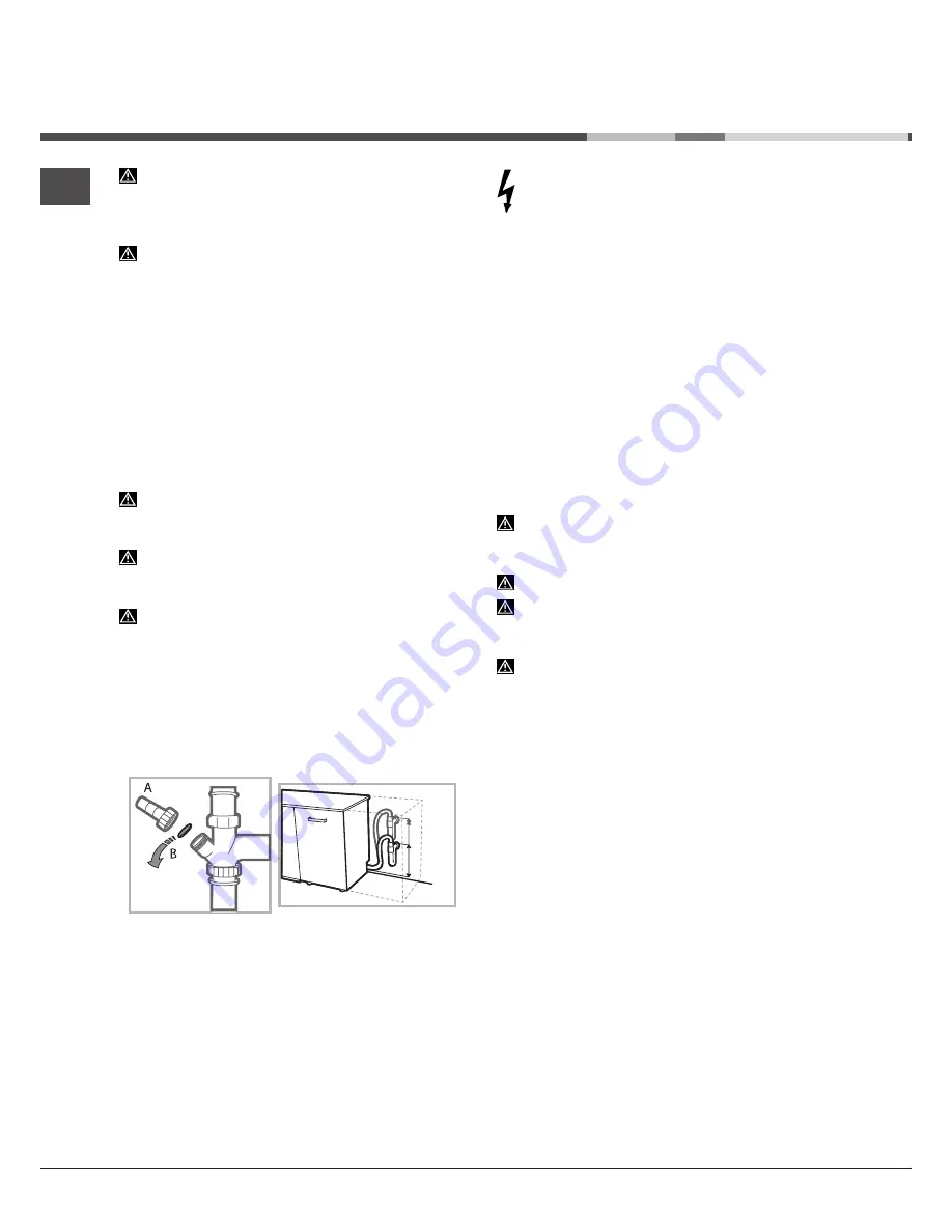 Indesit DISR 57M17 Operating Instructions Manual Download Page 10