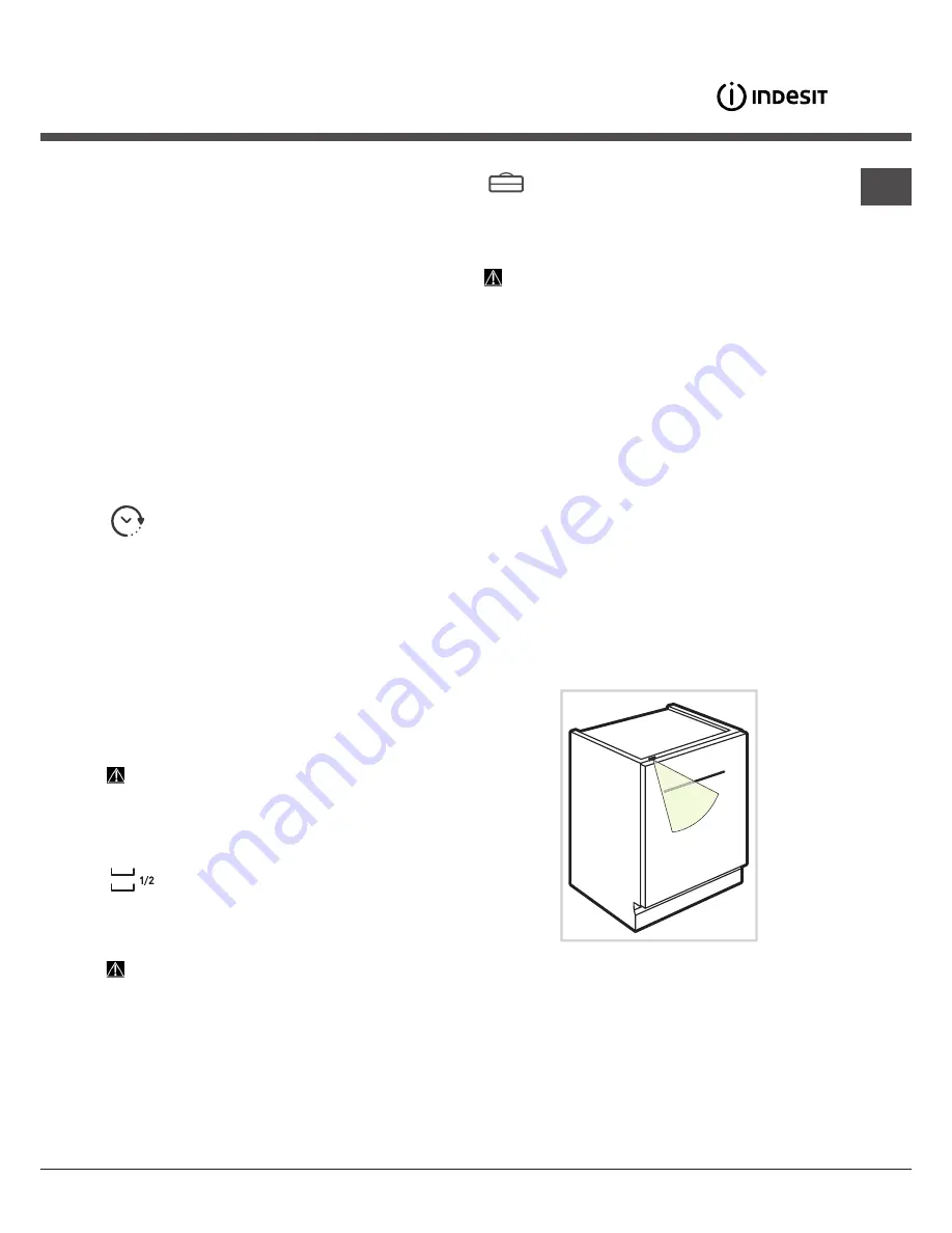 Indesit DISR 57M17 Operating Instructions Manual Download Page 29