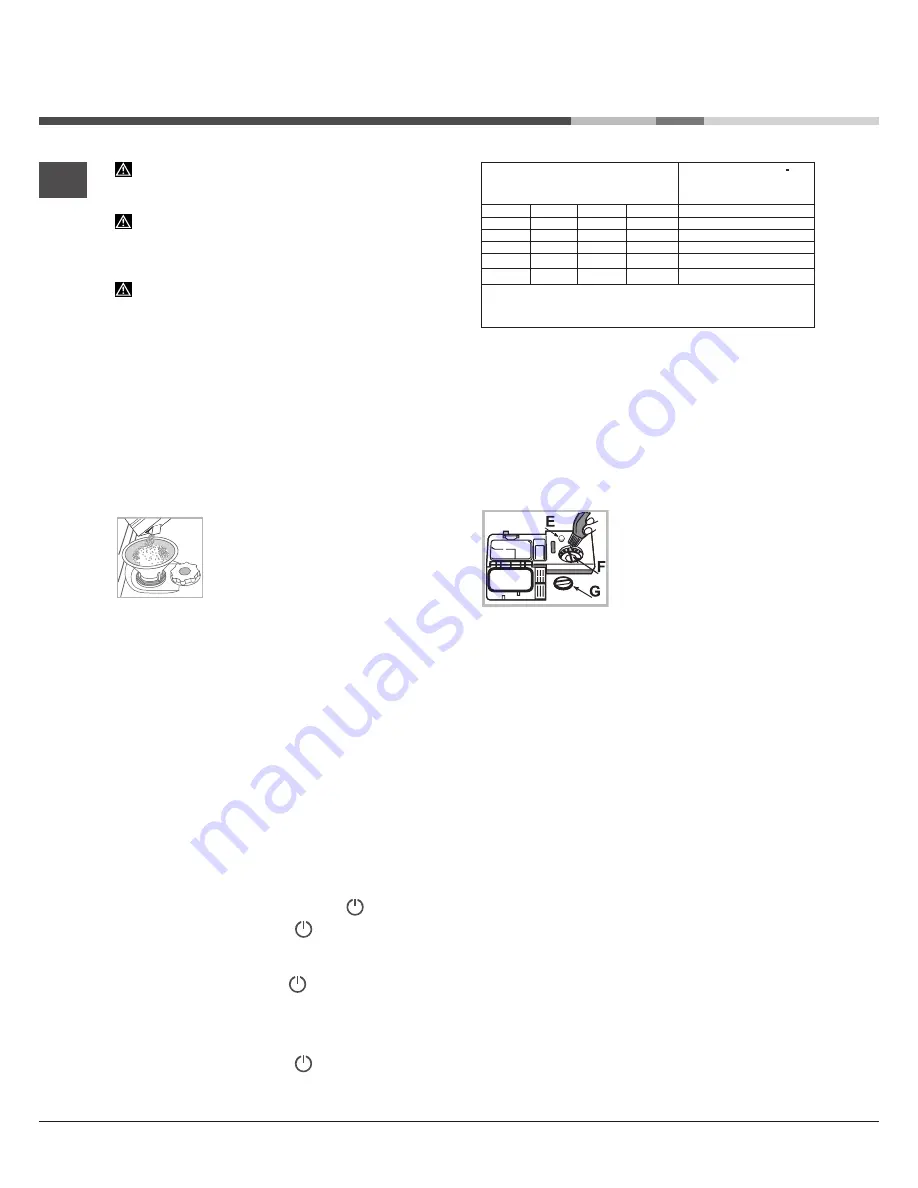 Indesit DISR 57M17 Operating Instructions Manual Download Page 46