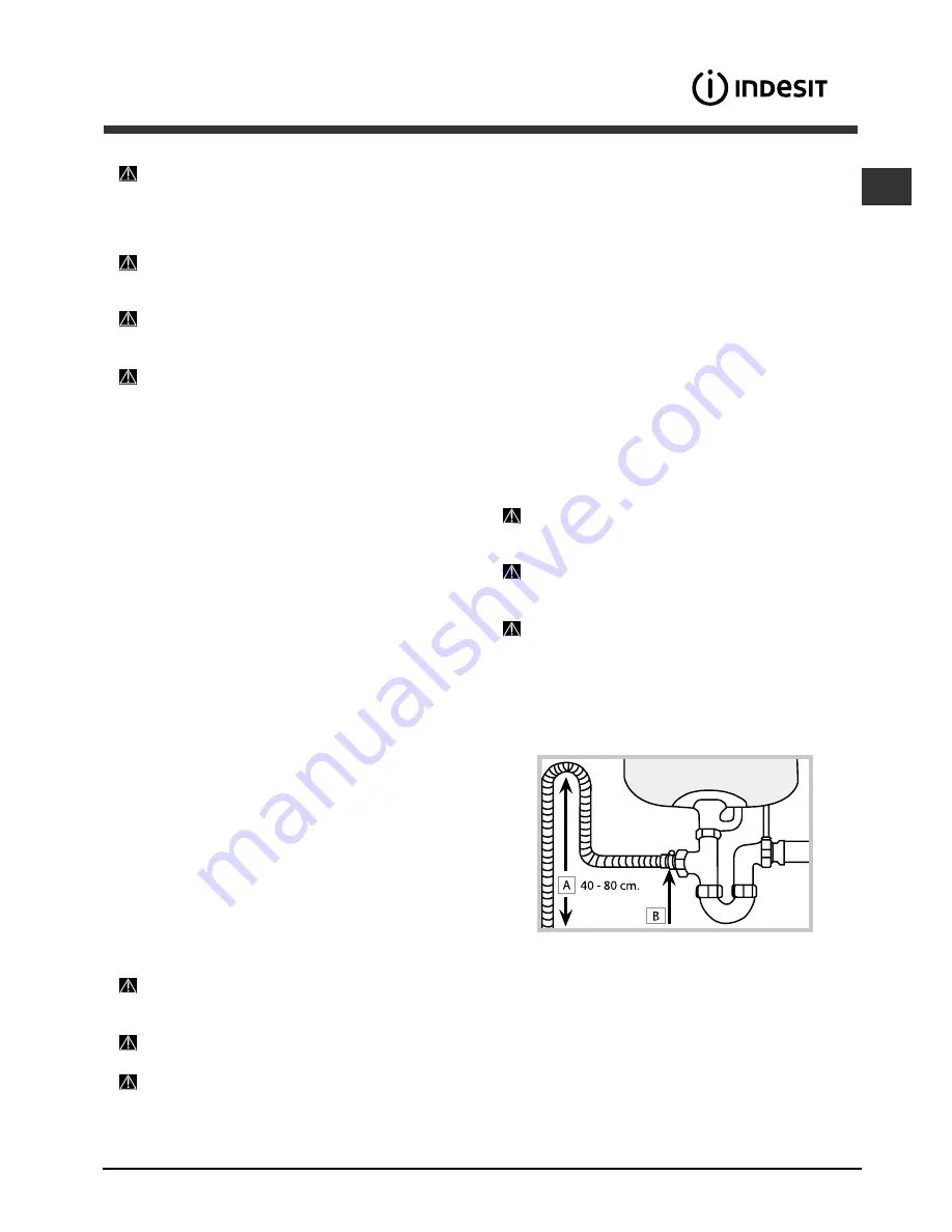 Indesit DPG 15 Operating Instructions Manual Download Page 35