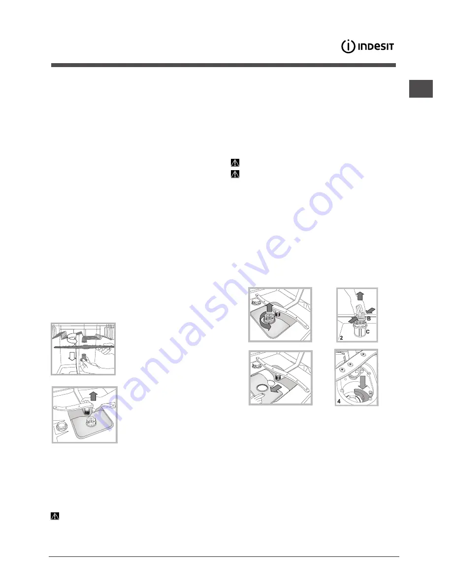 Indesit DSR 15B Operating Instructions Manual Download Page 25