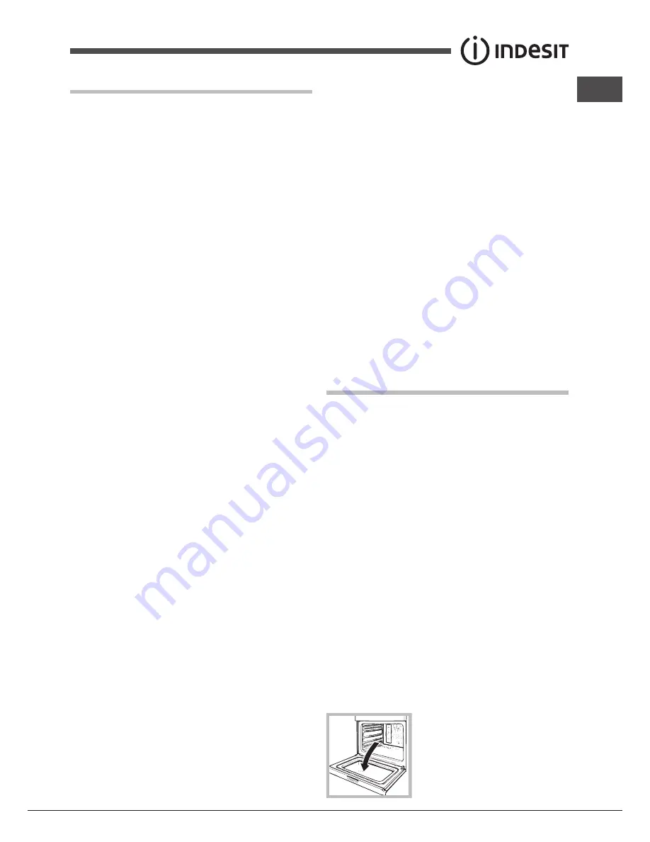 Indesit FI 20.A (BK)/1 S Operating Instructions Manual Download Page 39