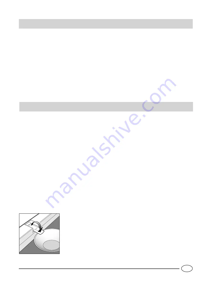 Indesit GSF 4200 W Installation And Use Manual Download Page 15