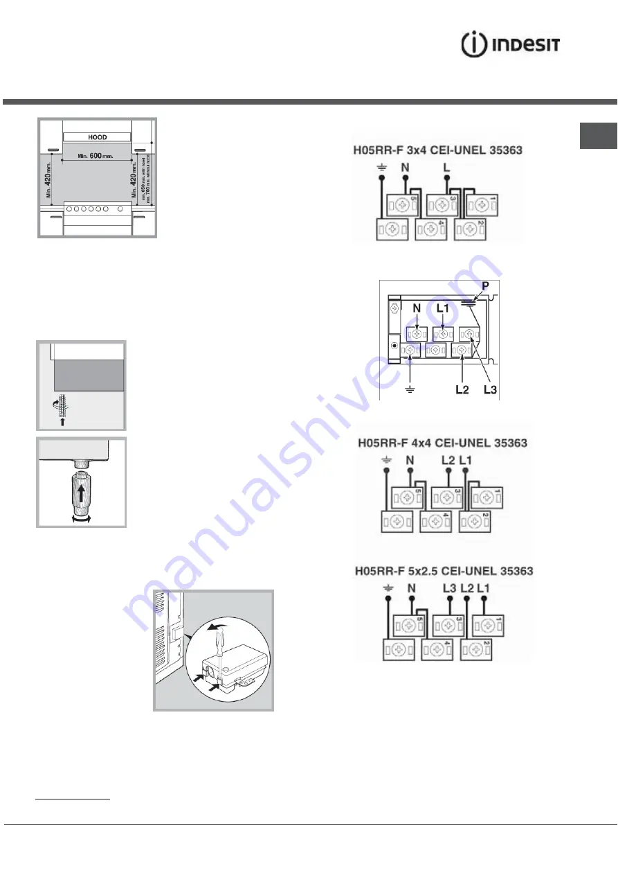 Indesit I6ESH2E/KZ Скачать руководство пользователя страница 47