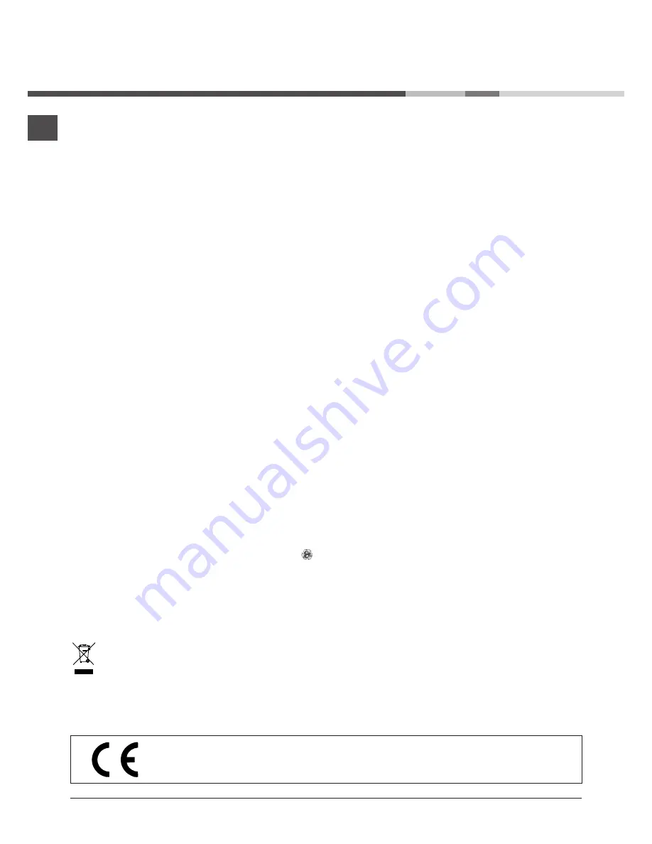 Indesit IDCA 735 S Instruction Manual Download Page 16