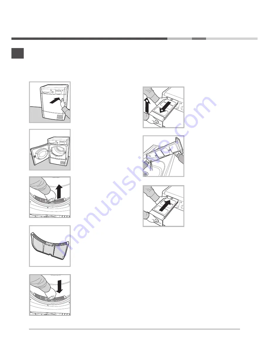 Indesit IDCE 845 A Instruction Manual Download Page 50