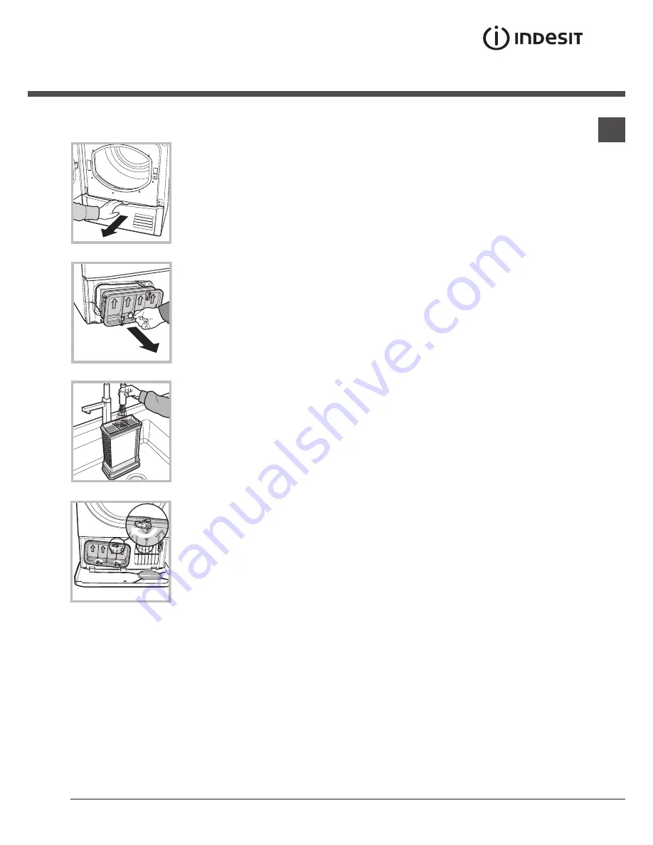 Indesit IDCE 845 B Instruction Manual Download Page 3