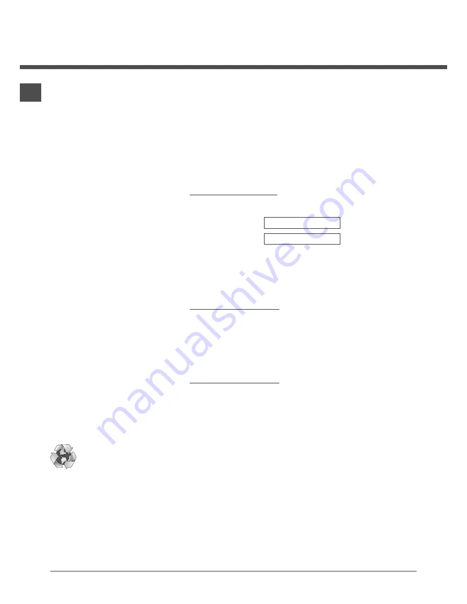 Indesit IDCE 8450 B K Instruction Manual Download Page 18