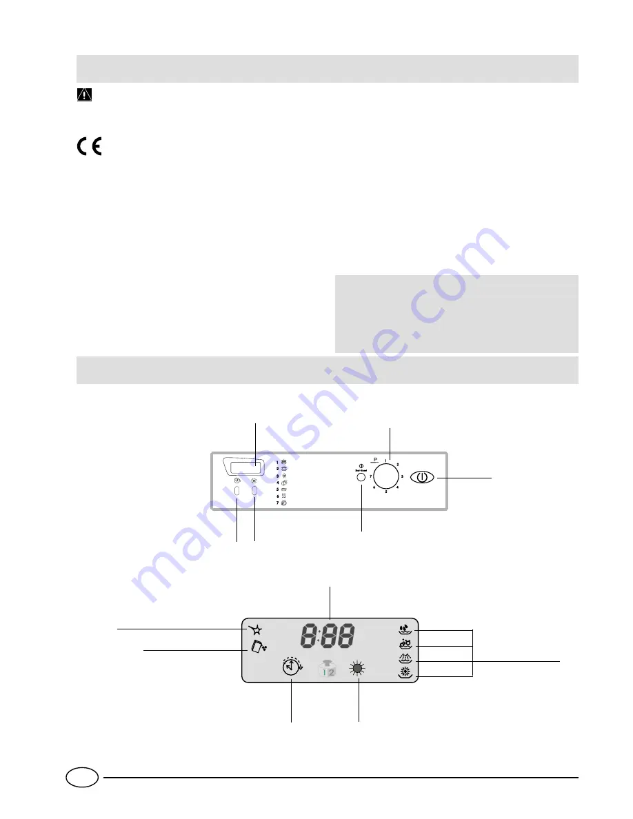 Indesit IDE 44 Installation And Use Manual Download Page 36