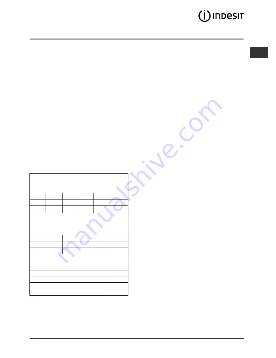 Indesit ISL60V Instruction Booklet Download Page 61