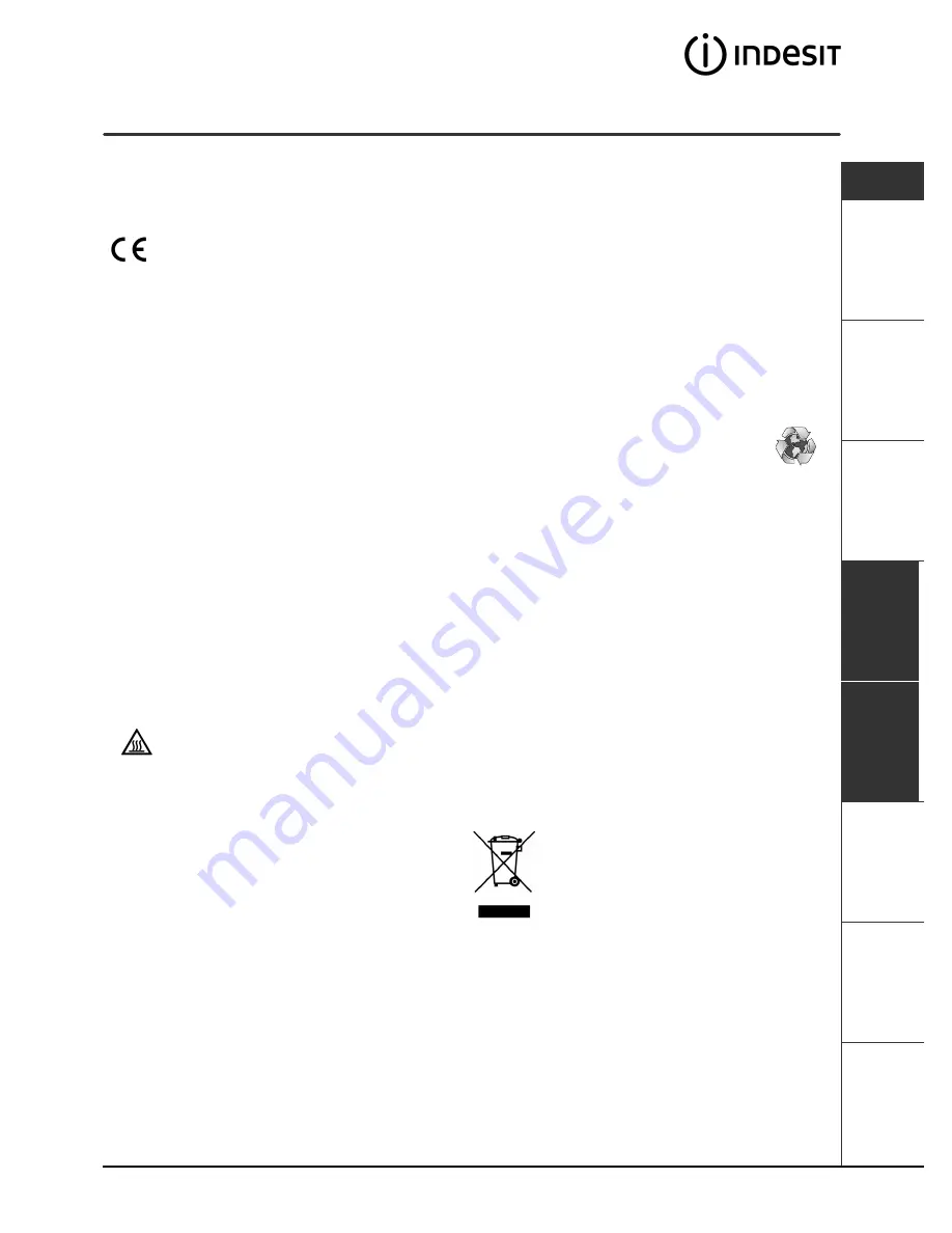 Indesit ISL65C Instruction Booklet Download Page 9