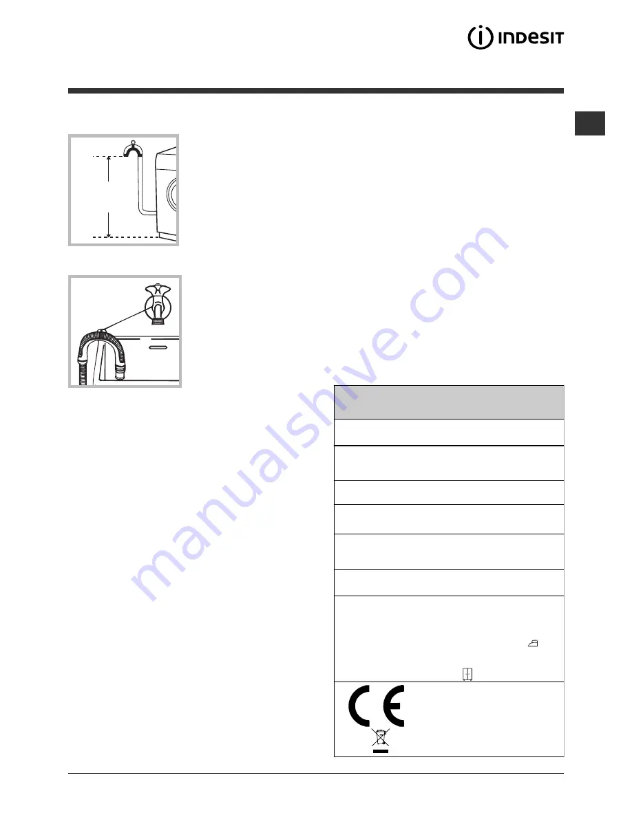 Indesit IWDC 7145 Скачать руководство пользователя страница 15