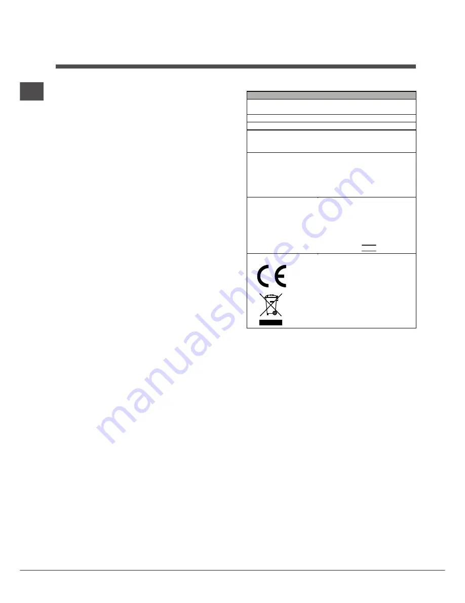 Indesit KN3E11A Operating Instructions Manual Download Page 14