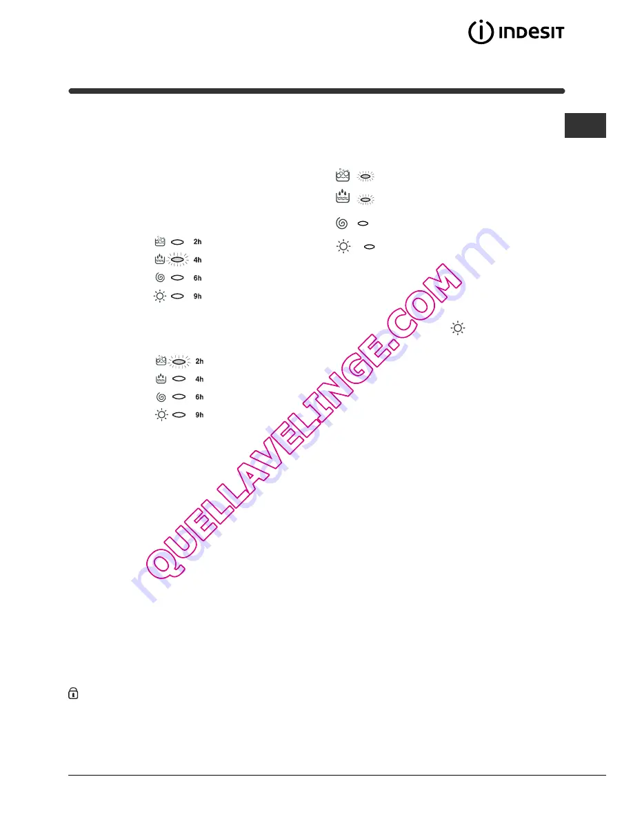 Indesit WIDXL 126 S Instructions For Use Manual Download Page 41