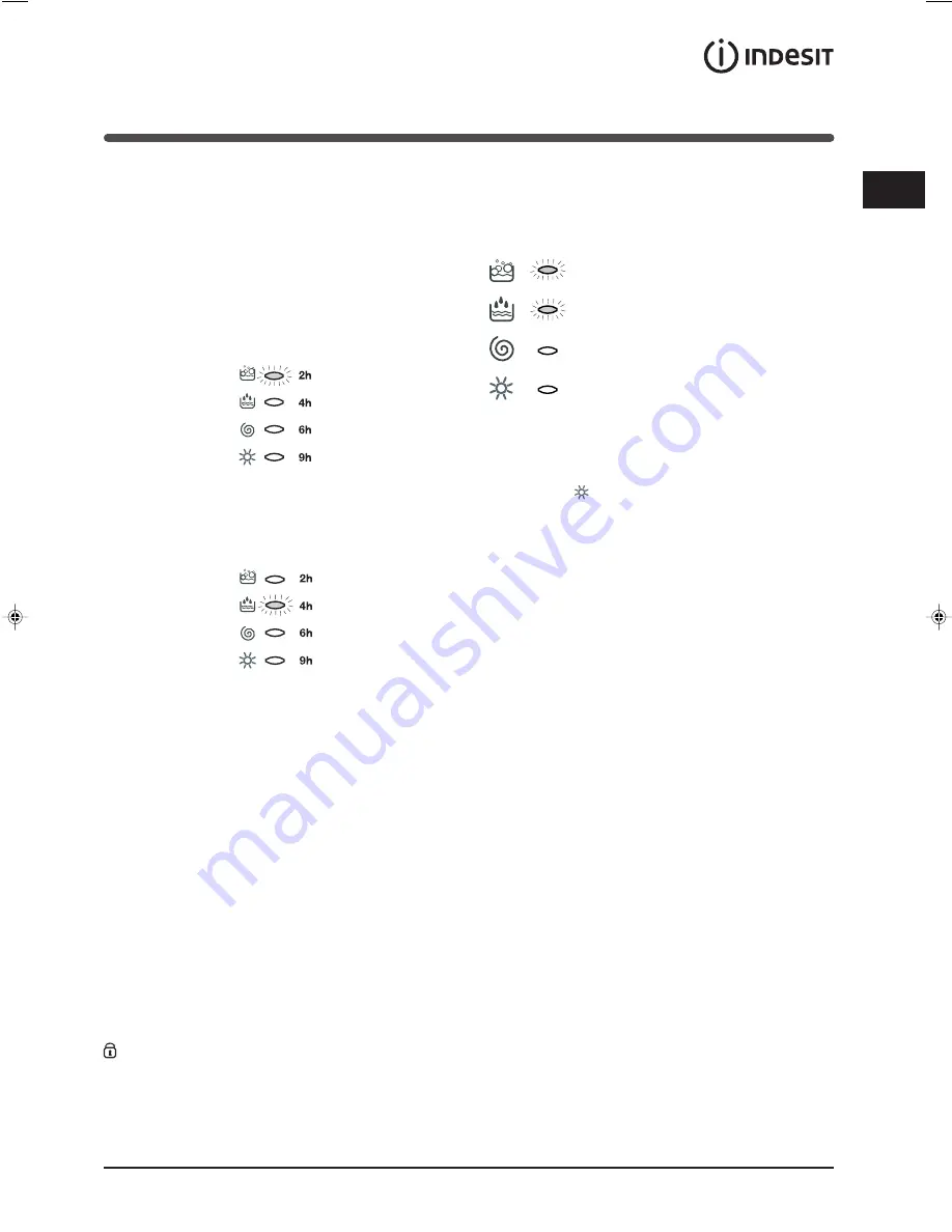 Indesit WIDXXL 146 Instruction Booklet Download Page 17