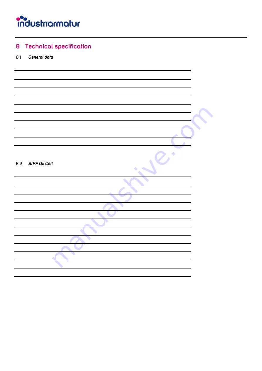 Industriarmatur SIPP Node 400 Manual Download Page 12