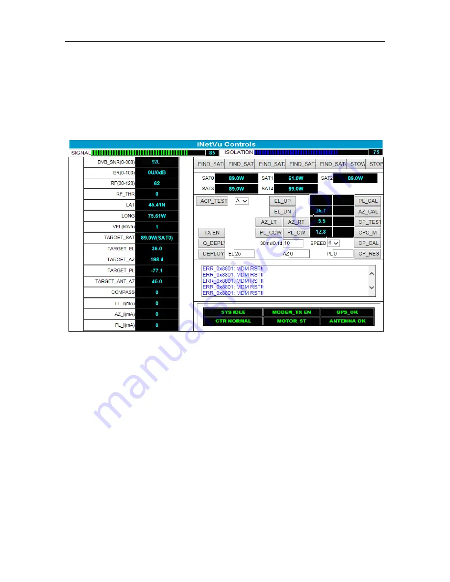 iNetVu 7000 Series User Manual Download Page 136