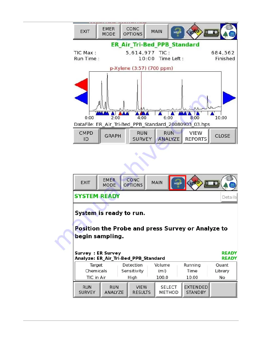 Inficon HAPSITE ER Operating Manual Download Page 93