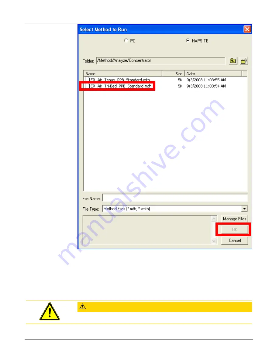 Inficon HAPSITE ER Operating Manual Download Page 151