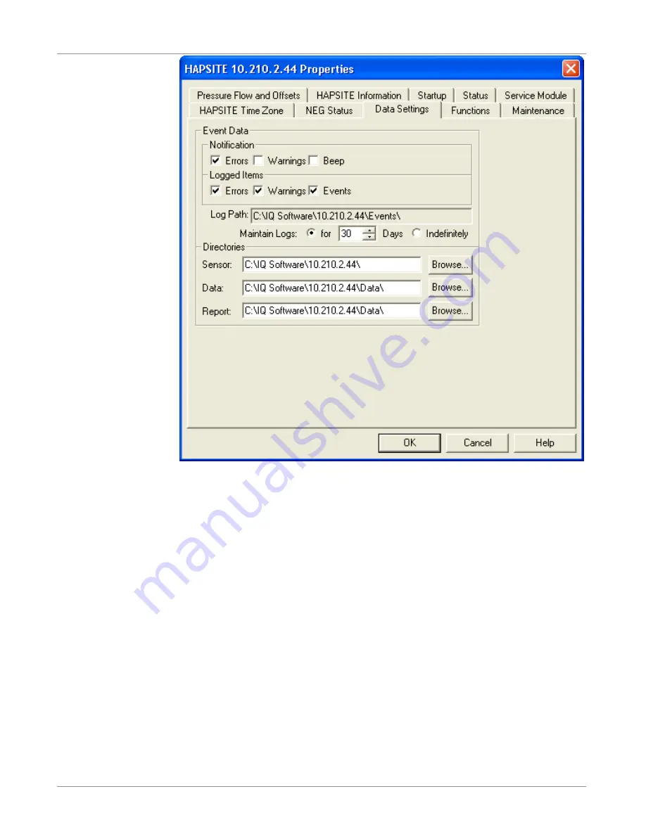 Inficon HAPSITE ER Operating Manual Download Page 193