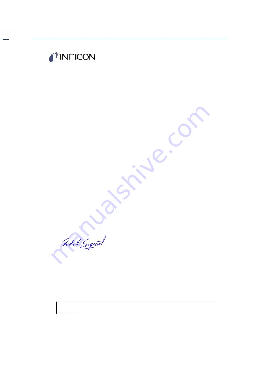 Inficon Sensistor ISH2000 HySpeed Operating Manual Download Page 56