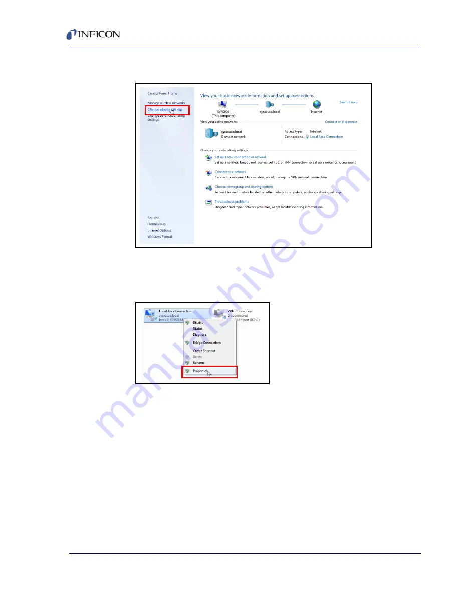 Inficon Transpector MPH Operating Manual Download Page 45