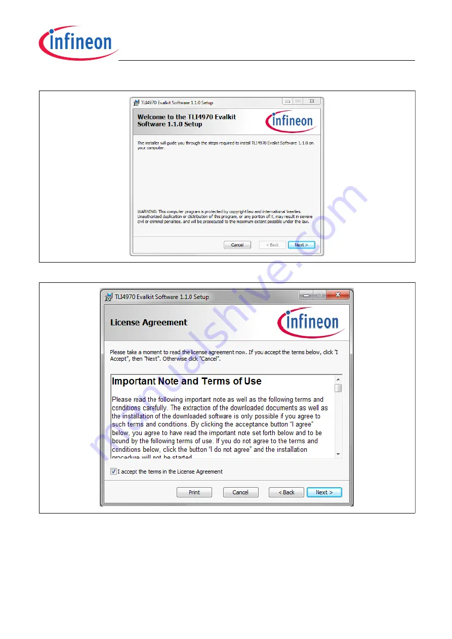 Infineon TLI4970 User Manual Download Page 8