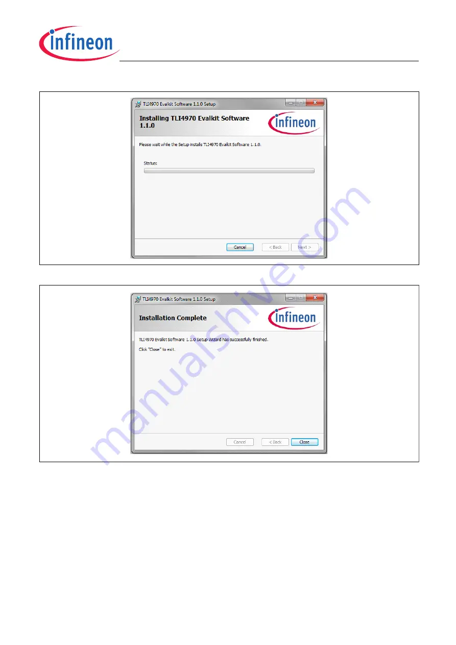 Infineon TLI4970 User Manual Download Page 10