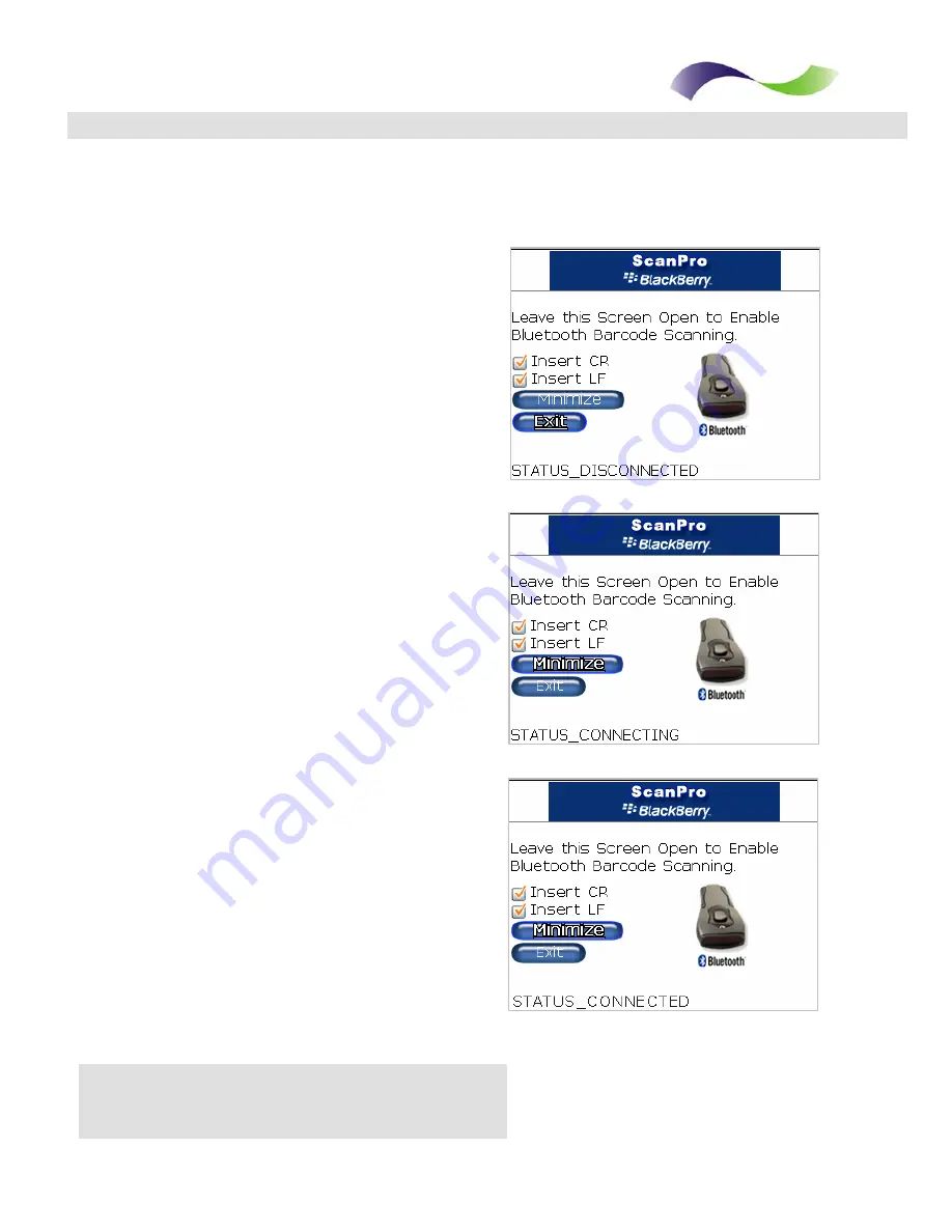 Infinite Peripherals IP-BC-BT User Manual Download Page 12