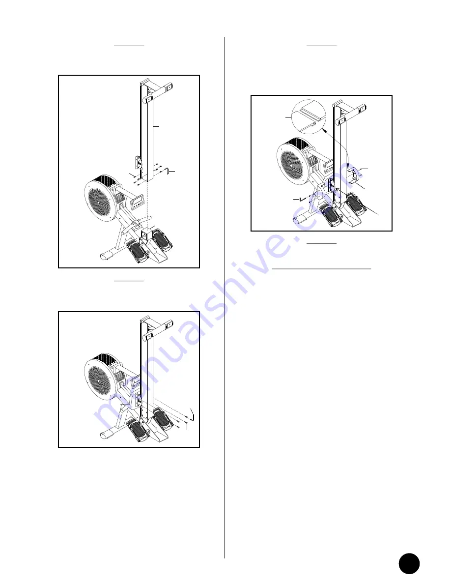 INFINITI FITNESS R100APM Premier Rower Assembly Instructions Manual Download Page 4