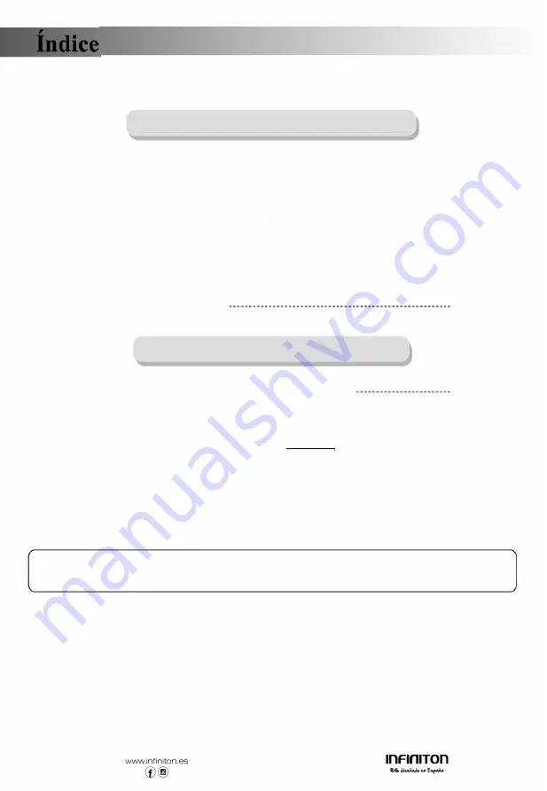 Infiniton 8445639001011 Owner'S Manual Download Page 2