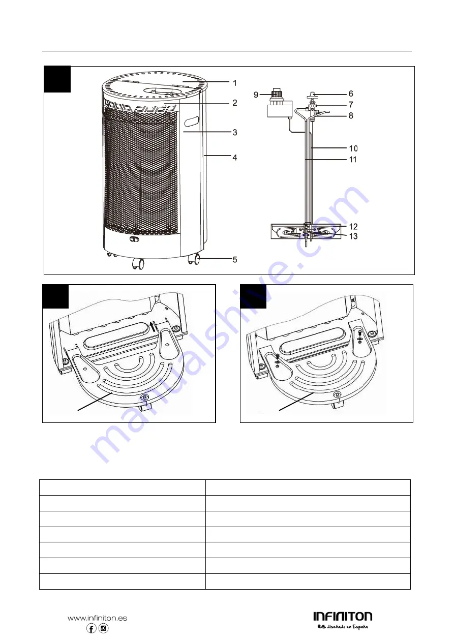 Infiniton HBF-5209 User Manual Download Page 11