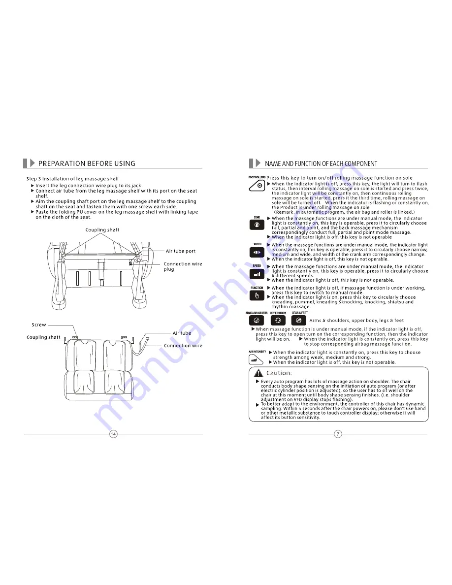 Infinity 8500 series User Manual Download Page 9