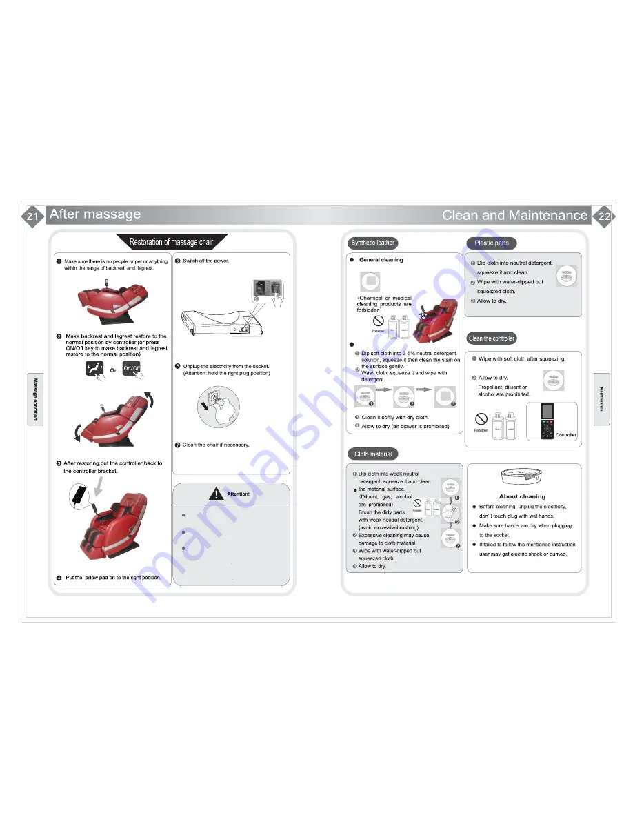 Infinity Escape User Manual Download Page 13