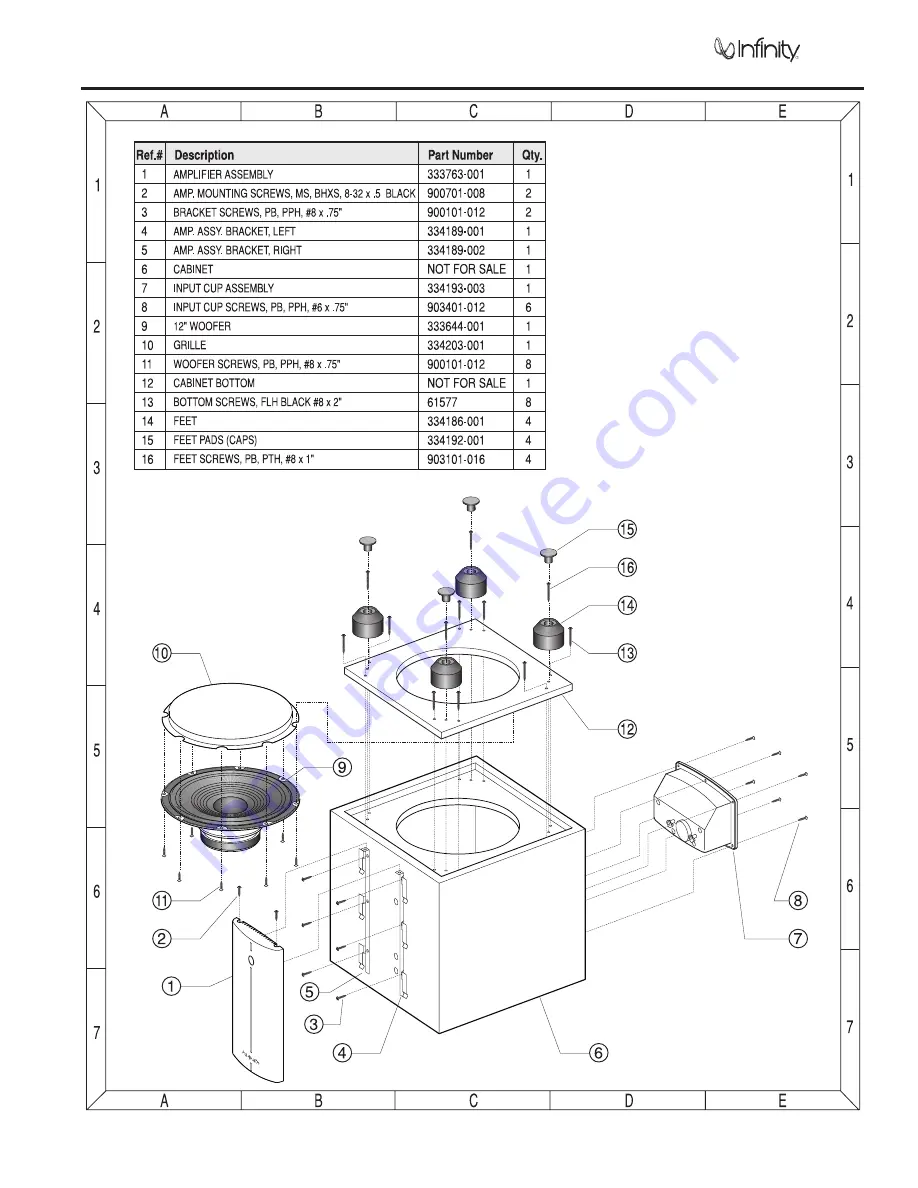 Infinity HPS-250 Скачать руководство пользователя страница 5